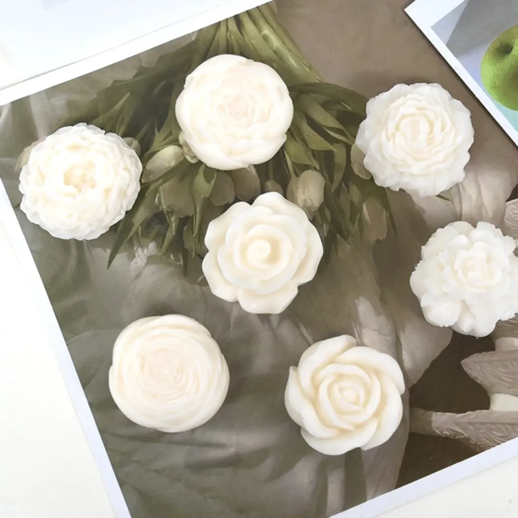 7 Pcs/Set FlowerCandles