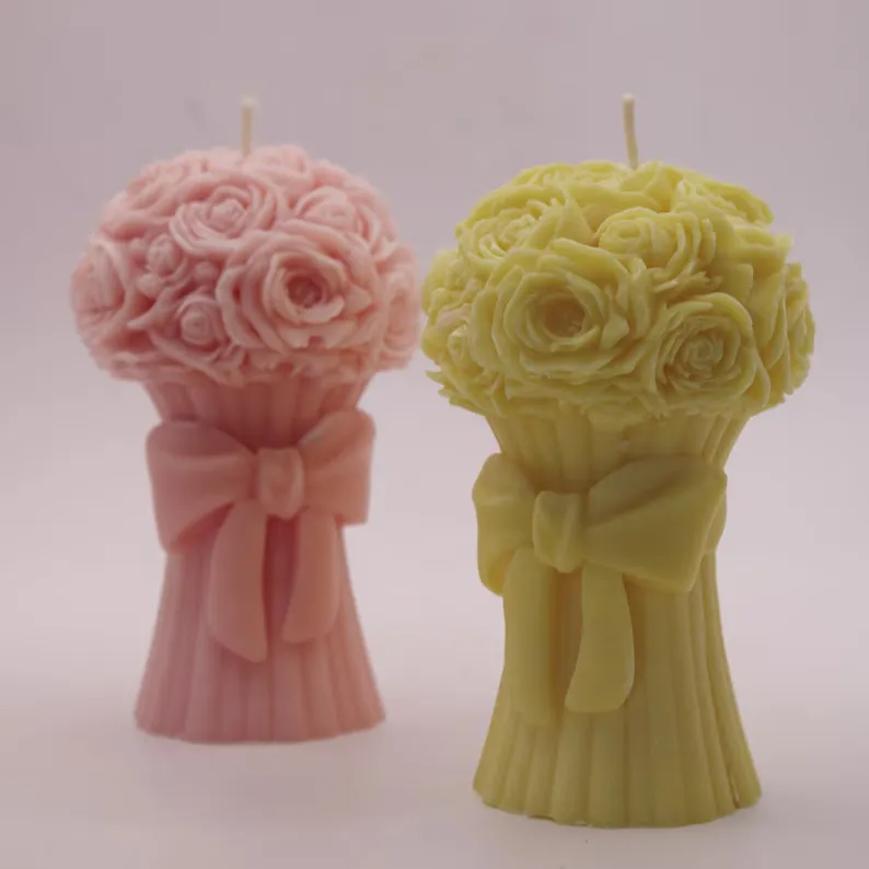 Flower Bouquet Candle