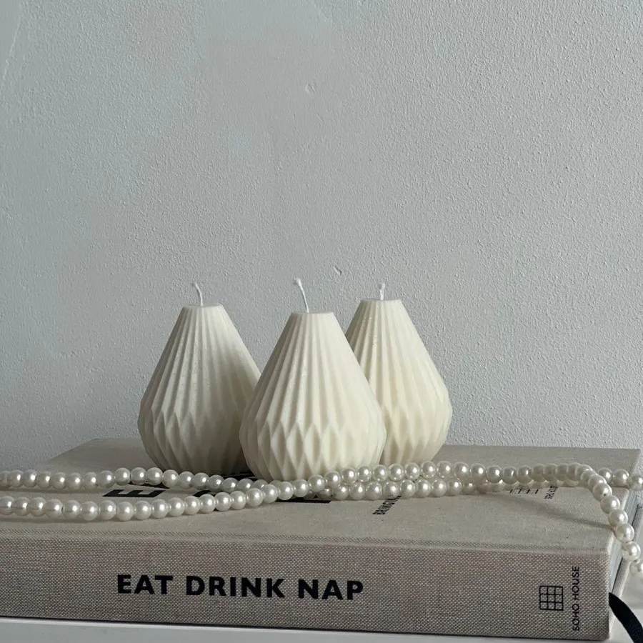 Lantern Pear Shaped Candle