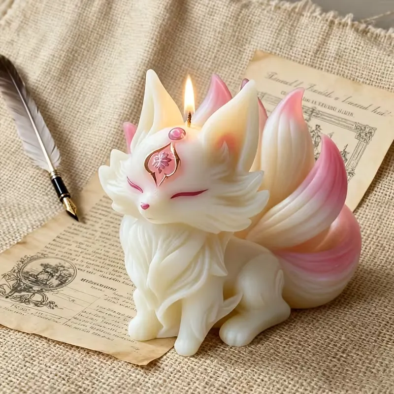 Nine Tailed Fox Candle